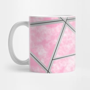 Pink/Silver Pattern Mug